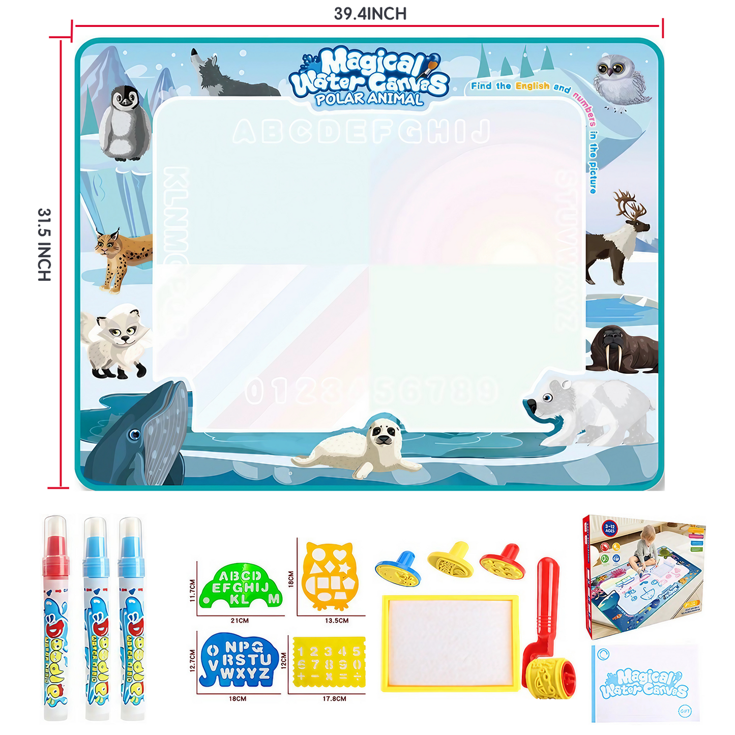 Water Drawing Mat