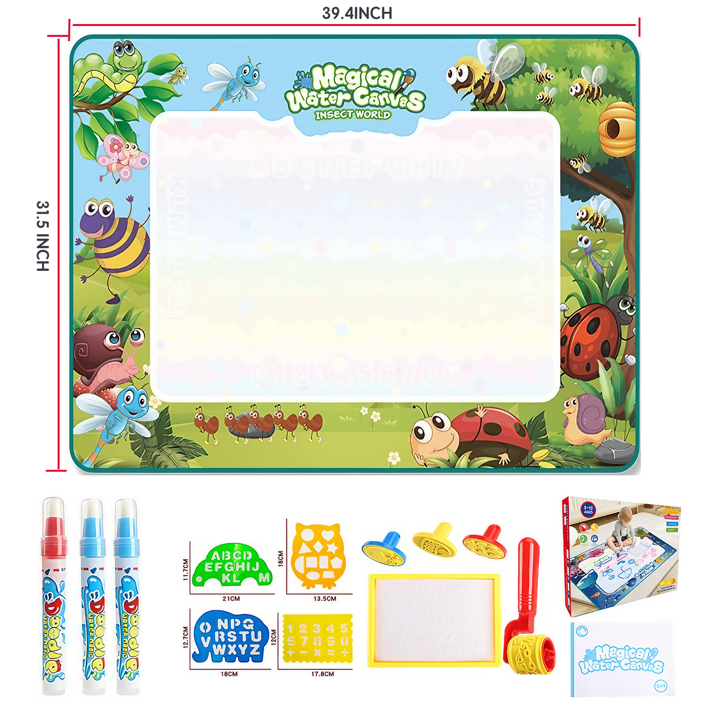 Water Drawing Mat