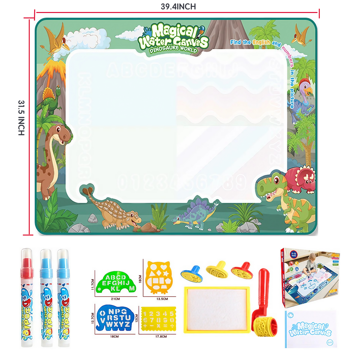 Water Drawing Mat